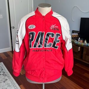 H&M Retro Race Car Bomber Jacket 🏎️